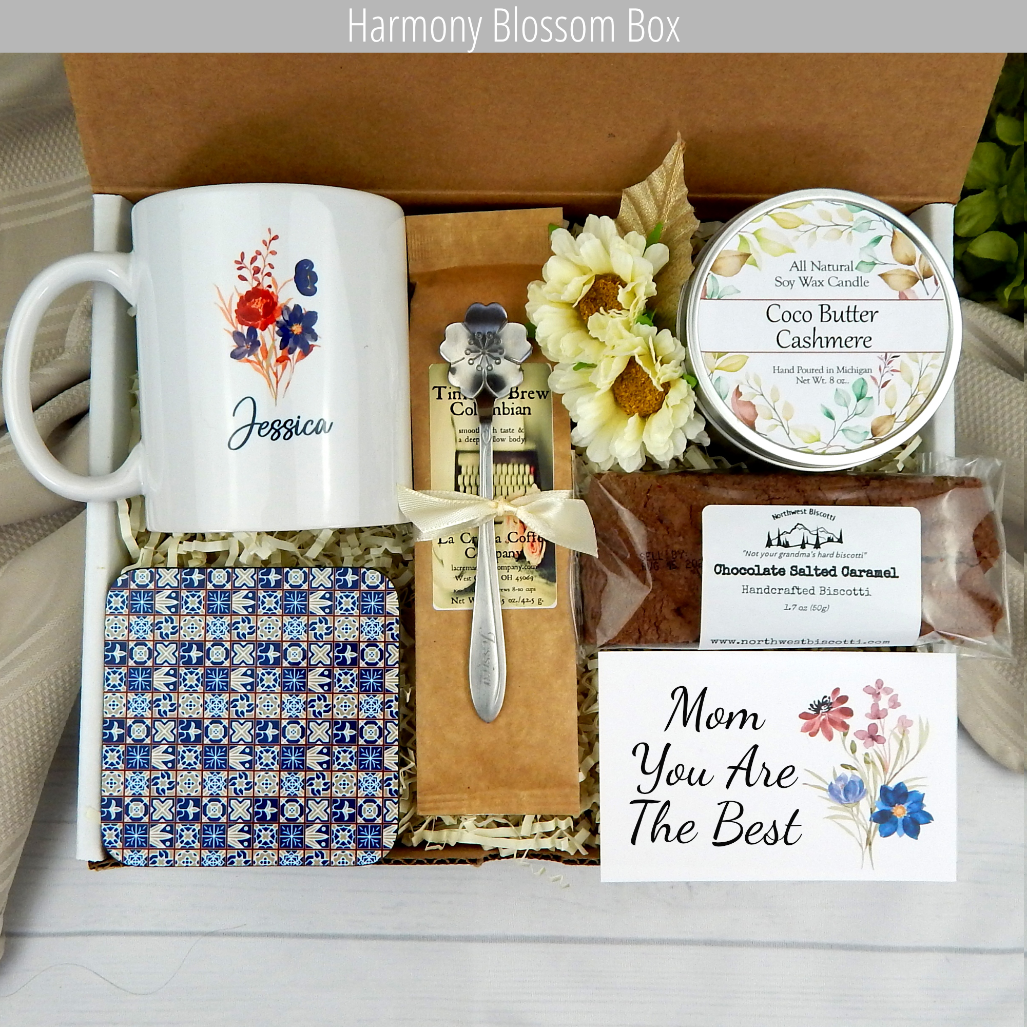 Custom New Mom Gift Basket (Standard) - Grandpa Shorter's Gifts