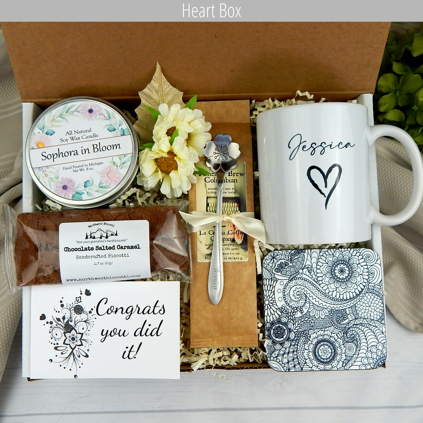 Coffee Beanery Office Party Gift Basket