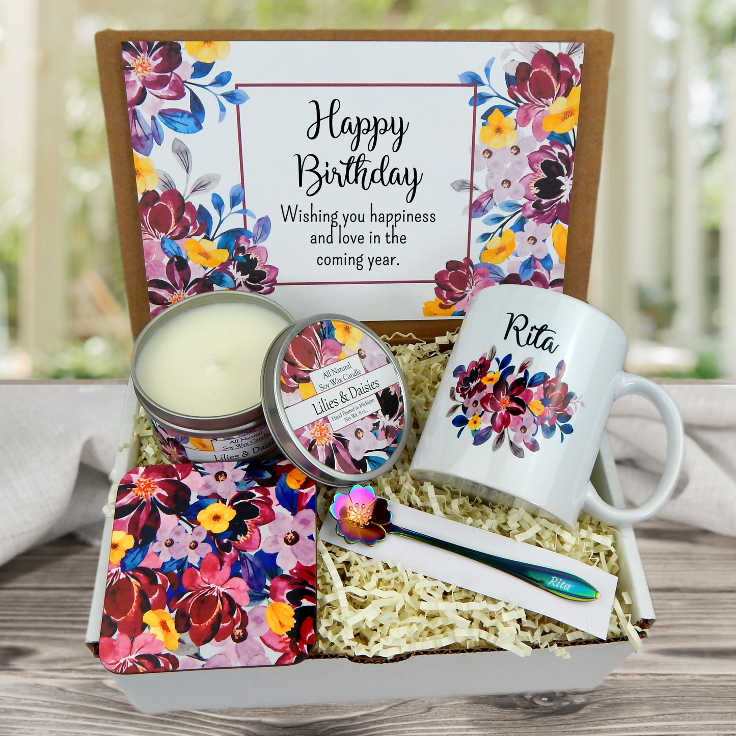Happy Birthday Travel Cup Giftware in Greenfield, MA - FLORAL AFFAIRS